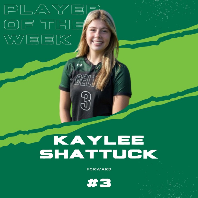 SHATTUCK RECEIVES PLAYER OF THE WEEK HONORS
